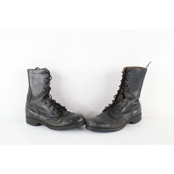 Vintage | Shoes | Vtg 7s Vietnam War Mens 75 Distressed 